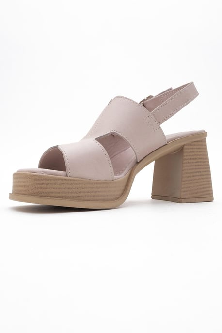 Zennia Leder Plateau Sandale (Women) - Image 3