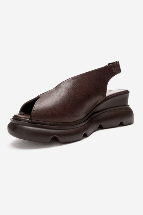 Sam Leder-Plateausandale - Image 4