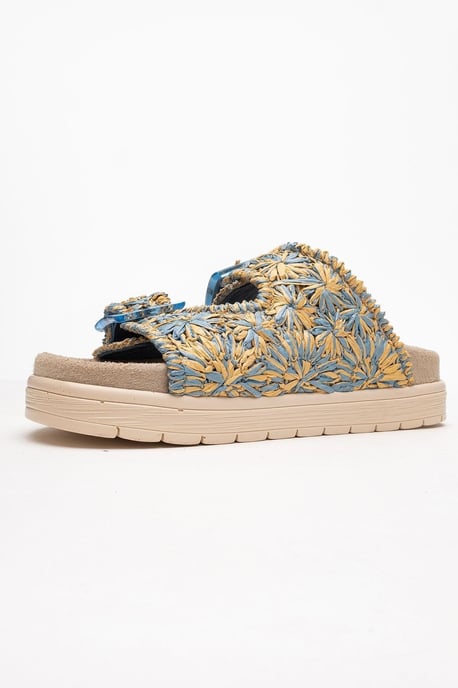 Milana Leder Double‑Strap Sandale (Women) - Image 4