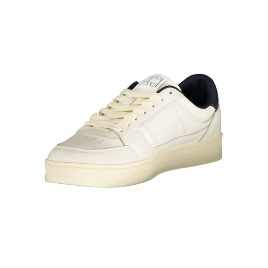 Tommy Hilfiger Weiße Leder Herren Sneaker - Image 3