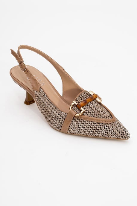 Osca Spitzer Slingback-Pumps mit Schnalle - Image 1