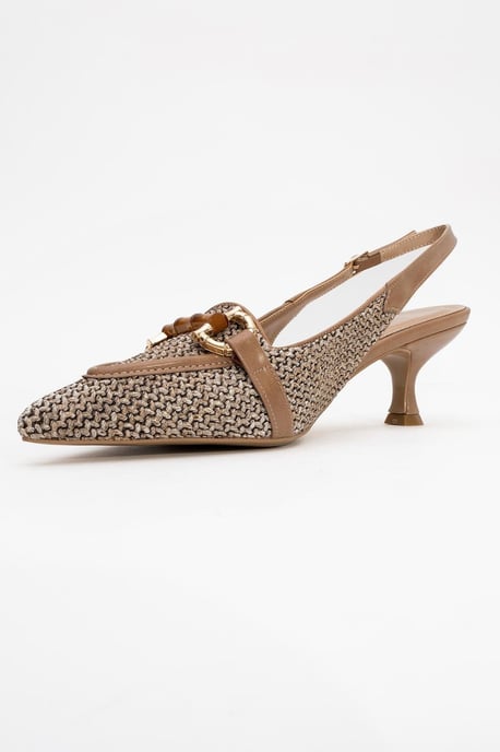 Osca Spitzer Slingback-Pumps mit Schnalle - Image 4