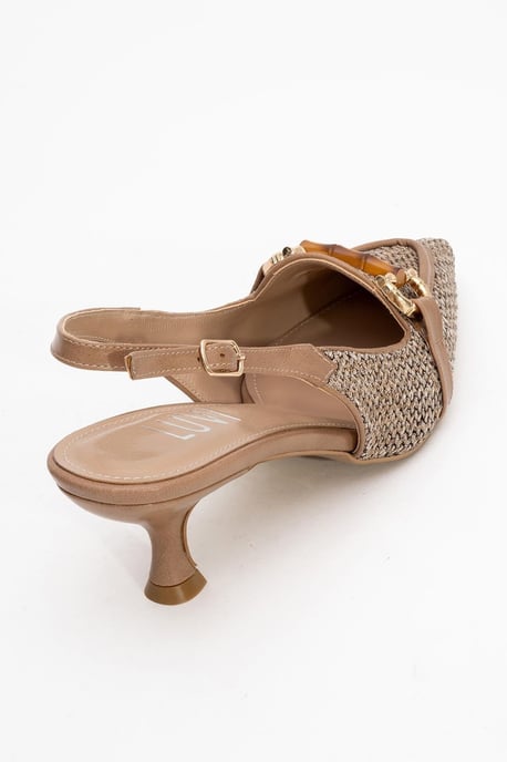 Osca Spitzer Slingback-Pumps mit Schnalle - Image 5