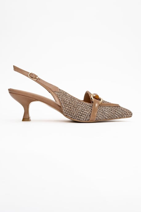 Osca Spitzer Slingback-Pumps mit Schnalle - Image 6
