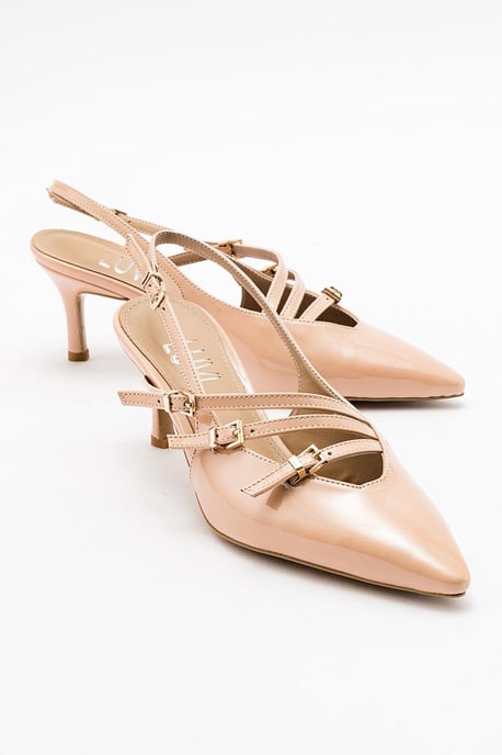 Magra Spitzer Zehenbereich Slingback Stiletto - Image 1
