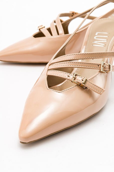 Magra Spitzer Zehenbereich Slingback Stiletto - Image 2