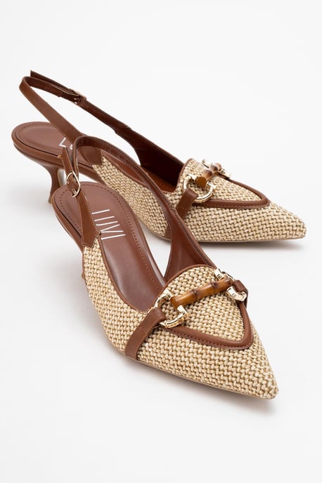 Osca Spitzer Slingback-Pumps mit Schnalle - Image 2