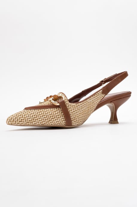 Osca Spitzer Slingback-Pumps mit Schnalle - Image 4