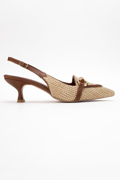 Osca Spitzer Slingback-Pumps mit Schnalle - Image 6