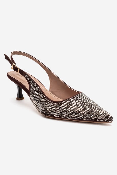 Nella Verzierter Slingback Spitzer Zehenbereich Pumps (Damen) - Image 3