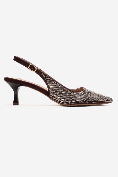 Nella Verzierter Slingback Spitzer Zehenbereich Pumps (Damen) - Image 4