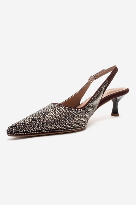 Nella Verzierter Slingback Spitzer Zehenbereich Pumps (Damen) - Image 6