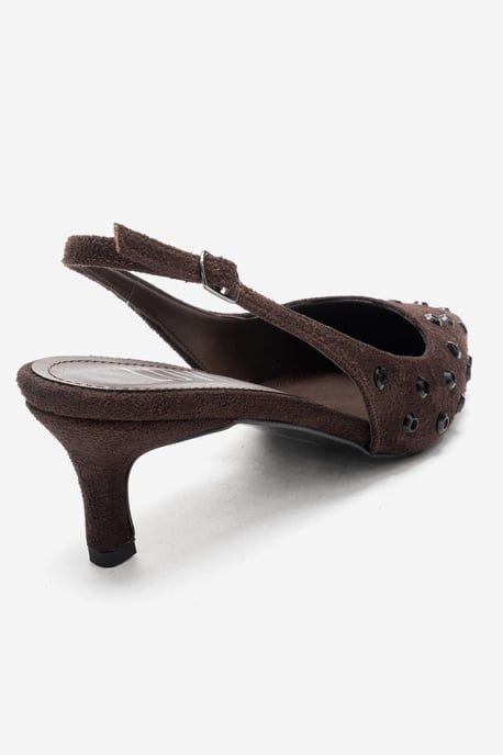 Lorex Verzierter Stiletto Slingback-Pumps - Image 4