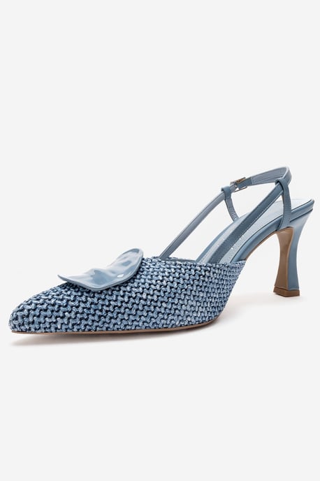 Levia Geflochtener Slingback-Pump mit spitzer Zehenpartie - Image 4