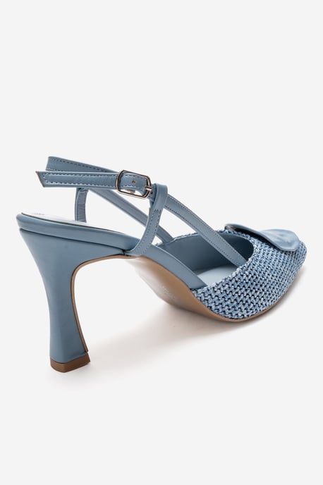 Levia Geflochtener Slingback-Pump mit spitzer Zehenpartie - Image 5