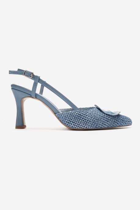 Levia Geflochtener Slingback-Pump mit spitzer Zehenpartie - Image 6