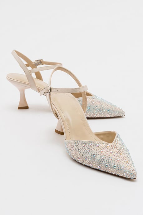 Vilka Verzierte Slingback Kitten-Heel-Pumps - Image 1
