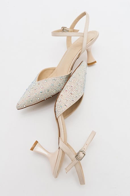 Vilka Verzierte Slingback Kitten-Heel-Pumps - Image 4