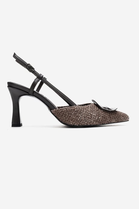Levia Geflochtener Slingback-Pump mit spitzer Zehenpartie - Image 6
