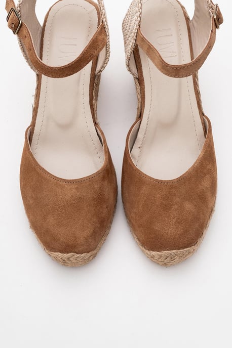 Sinta Wildleder Leder Plateform Espadrille (Damen) - Image 3