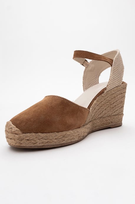 Sinta Wildleder Leder Plateform Espadrille (Damen) - Image 4