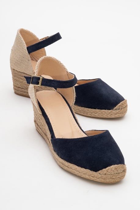 Aldea Leder-Plateauespadrille (Damen) - Image 2