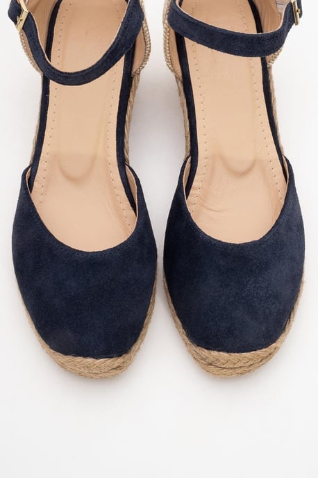 Aldea Leder-Plateauespadrille (Damen) - Image 3