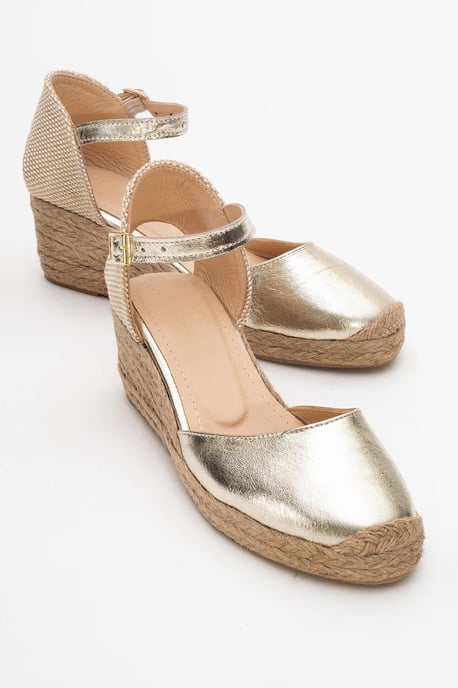 Aldea Leder-Plateauespadrille (Damen) - Image 2