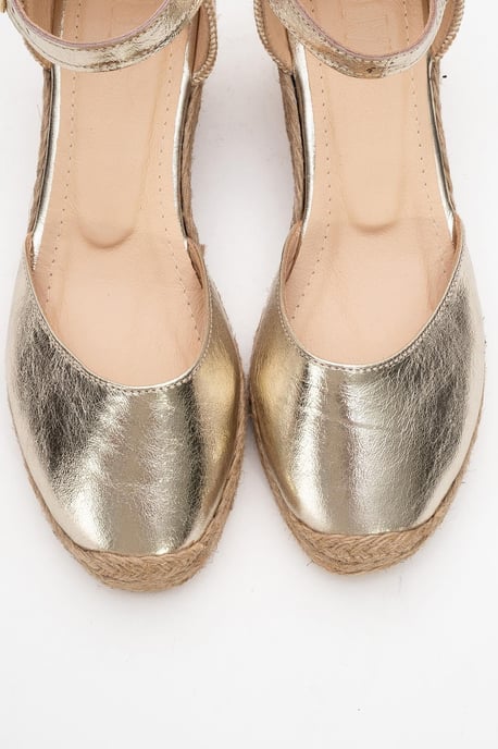 Aldea Leder-Plateauespadrille (Damen) - Image 3