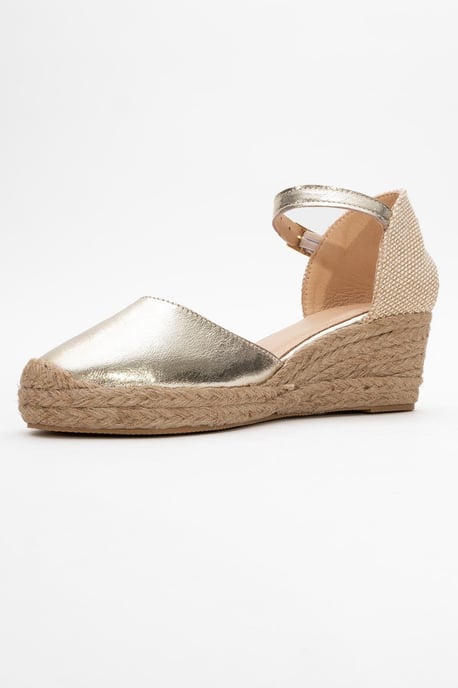 Aldea Leder-Plateauespadrille (Damen) - Image 4