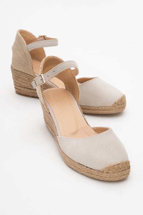 Aldea Leder-Plateauespadrille (Damen) - Image 2