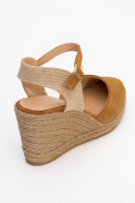 Sinta Wildleder Leder Plateform Espadrille (Damen) - Image 4