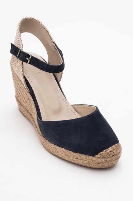 Sinta Wildleder Leder Plateform Espadrille (Damen) - Image 1