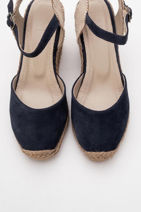 Sinta Wildleder Leder Plateform Espadrille (Damen) - Image 3