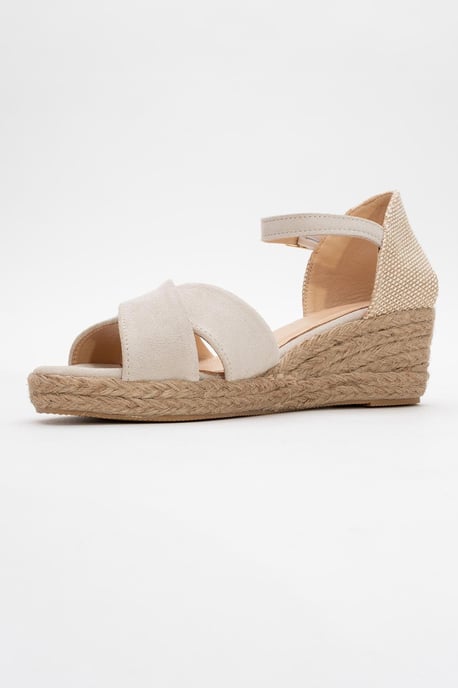 Miria Leder Plateau Espadrille (Damen) - Image 5