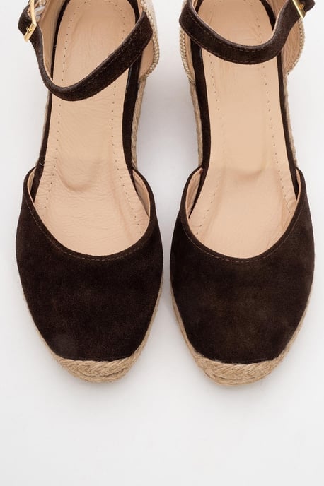 Aldea Leder-Plateauespadrille (Damen) - Image 3