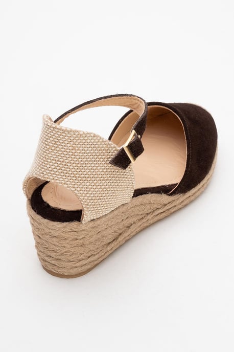Aldea Leder-Plateauespadrille (Damen) - Image 4