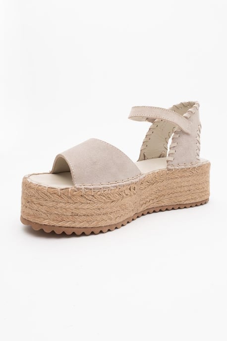 Serez Leder Plateau-Espadrilles Sandale (Damen) - Image 4