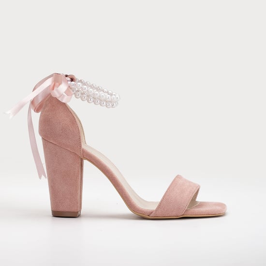 Melissa Block Absätze Sandalen with Pearls - Image 1