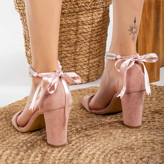 Melissa Block Absätze Sandalen with Pearls - Image 4