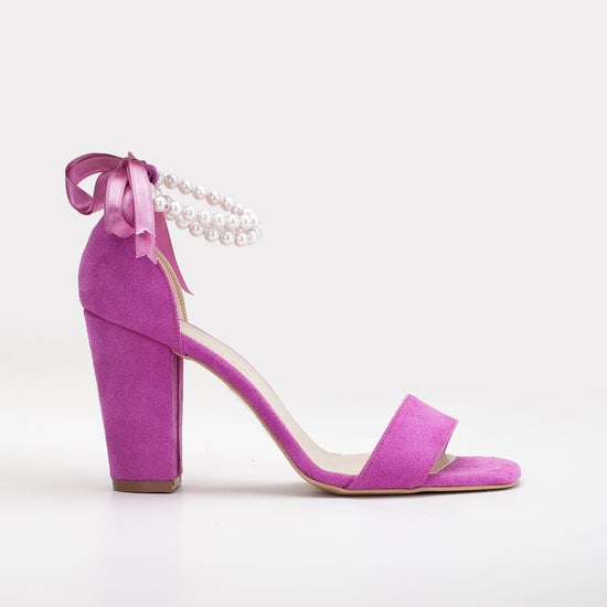 Melissa Block Absätze Sandalen with Pearls - Image 1