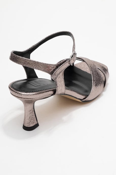 Melin Cross Riemen Stiletto Sandale - Image 5