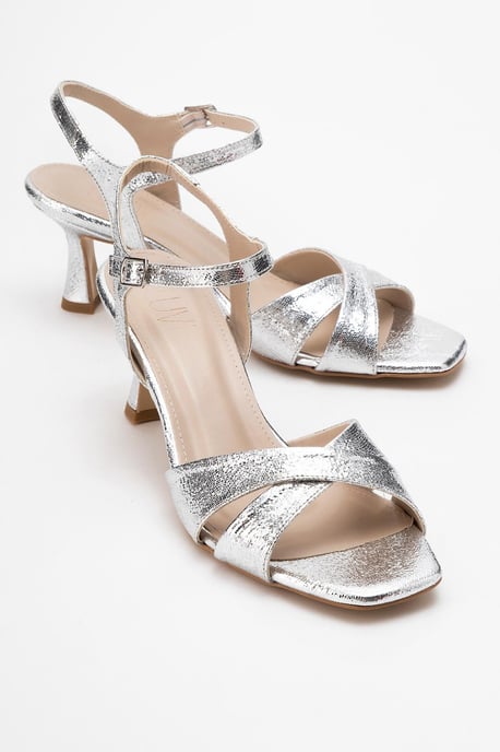 Melin Cross Riemen Stiletto Sandale - Image 2