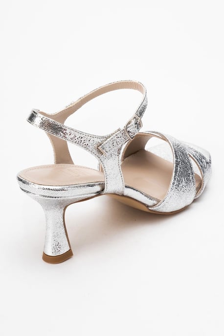 Melin Cross Riemen Stiletto Sandale - Image 5