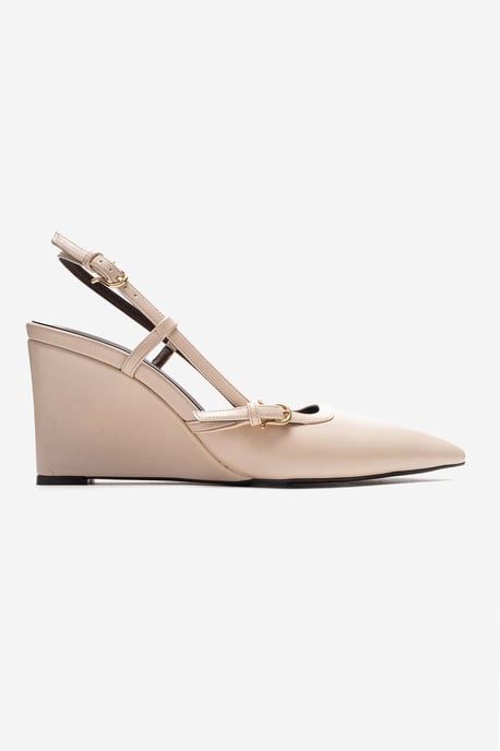 Celia Spitzer Zehenbereich Keilabsatz Pumps (Damen) - Image 4
