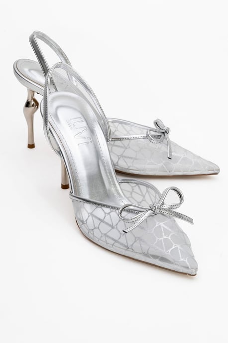 Peony Mesh Schleife Spitzer Zehenbereich Pumps (Damen) - Image 2
