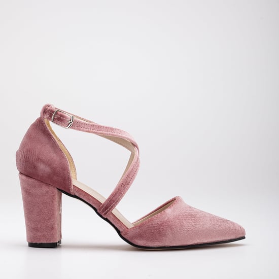 Sina Überkreuz-Absatzschuhe mit Perlen - Image 1