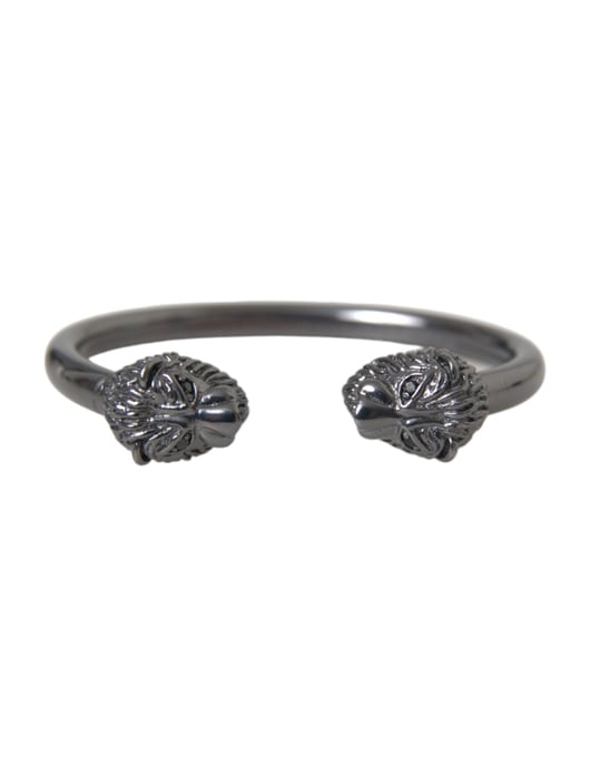 Löwenkopf-Armband in Gunmetal - Image 3