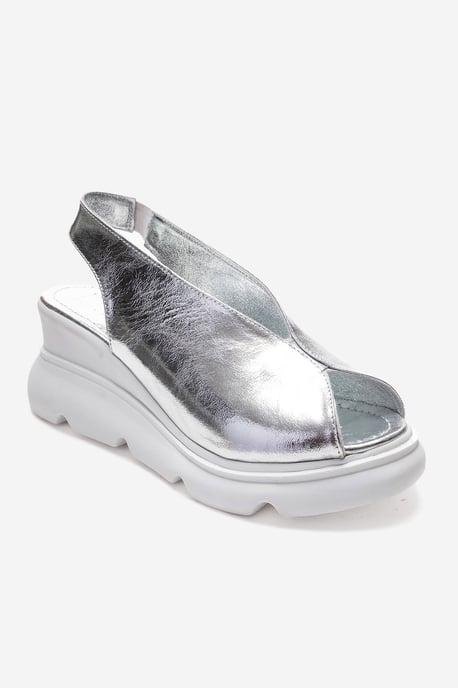 Sam Leder-Plateausandale - Image 2