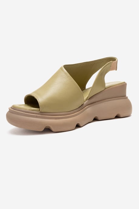 Agusto Leder-Plateau-Sandale (Damen) - Image 4